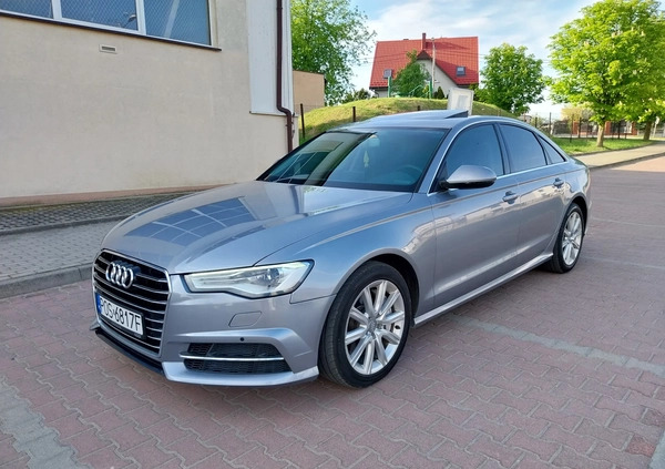 Audi A6 cena 68500 przebieg: 228000, rok produkcji 2016 z Barlinek małe 191